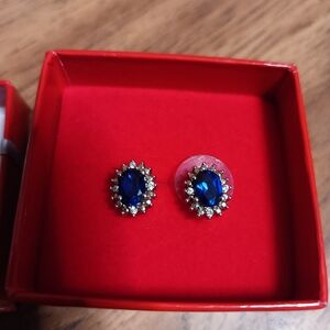 Sterling Silver Sapphire earrings